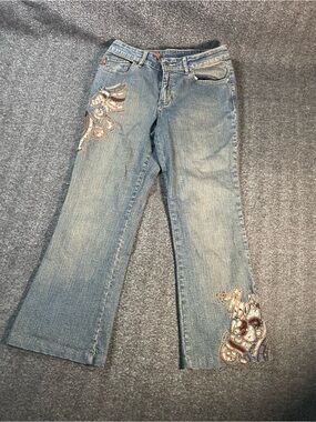 MU Jeans Authentic Dungarees Womens Size 6 Vintage